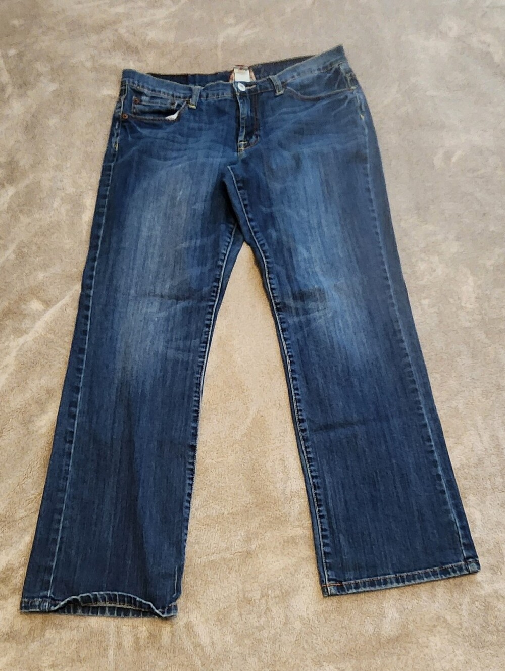 Lucky Brand Women's Boot Cut Jeans - Dark Blue Wash